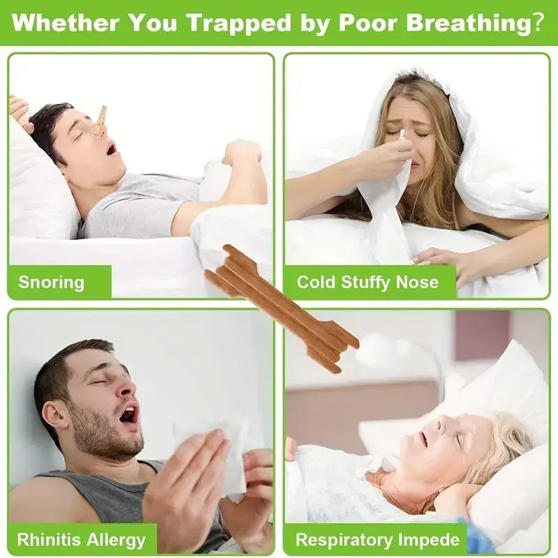 Snoring Stop Nasal Strips Sleep Aid - FastAsleepMD