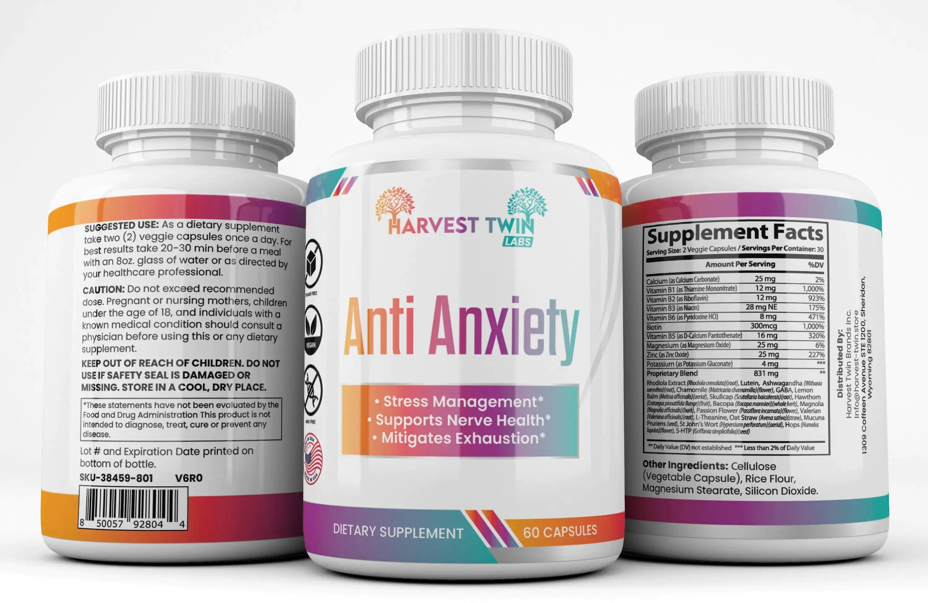 Anti-Anxiety Supplement for Stress Reduction - FastAsleepMD