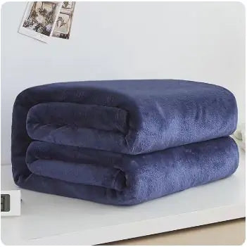 Fleece Plush Blankets For Beds - FastAsleepMD