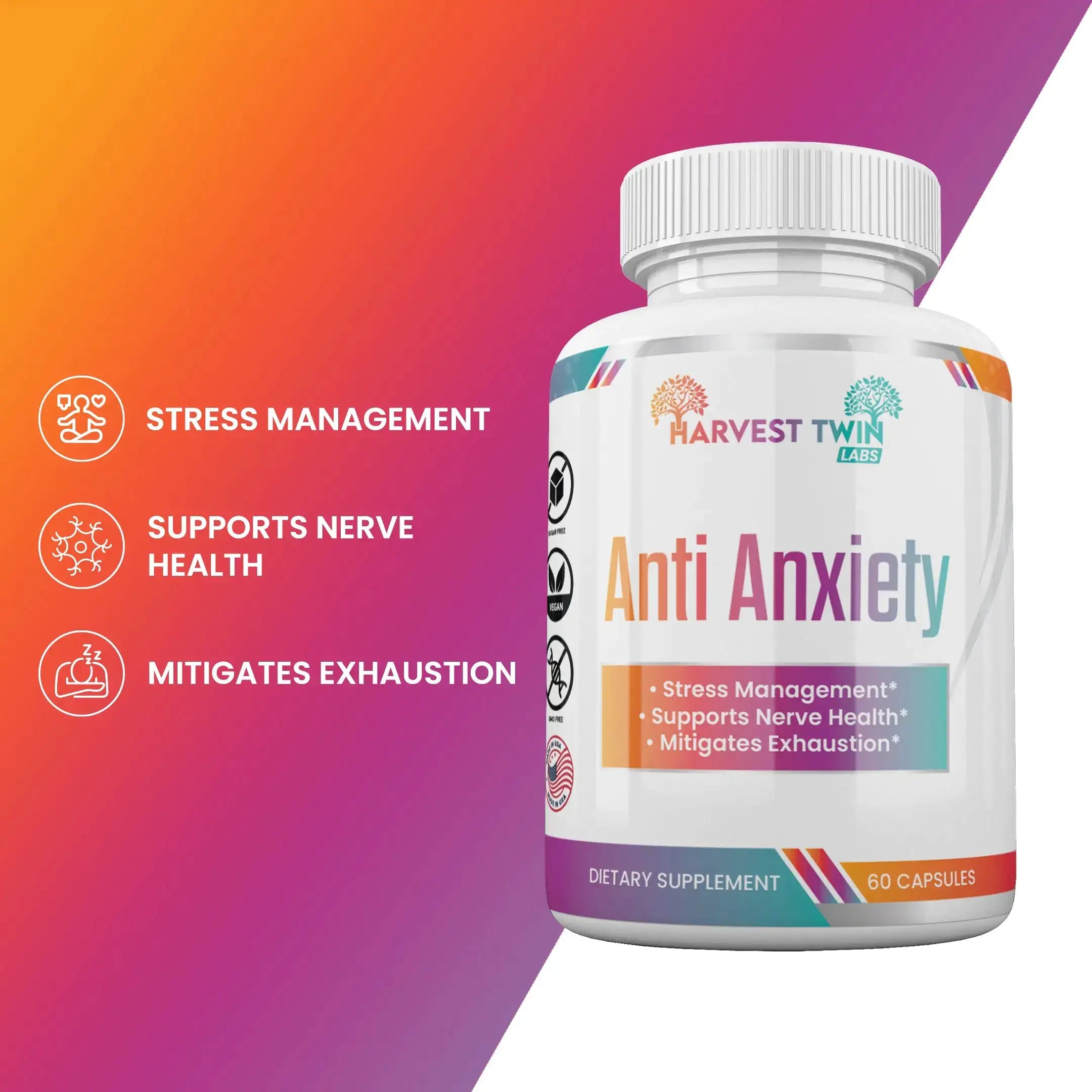 Anti-Anxiety Supplement for Stress Reduction - FastAsleepMD