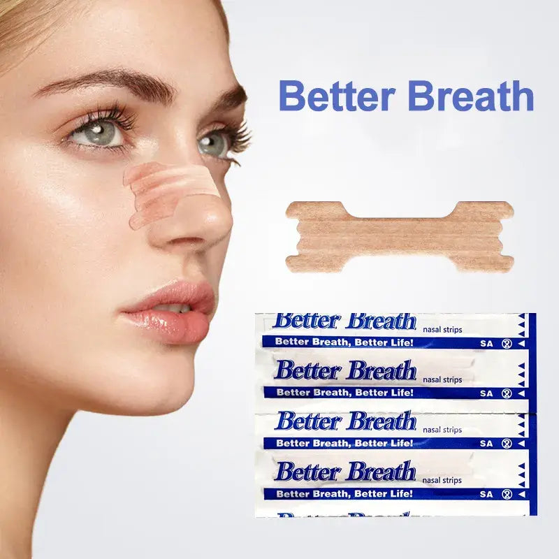 Snoring Stop Nasal Strips Sleep Aid - FastAsleepMD