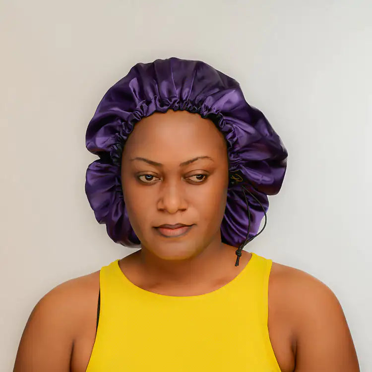 Silk Satin Sleep Cap - FastAsleepMD