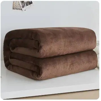 Fleece Plush Blankets For Beds - FastAsleepMD